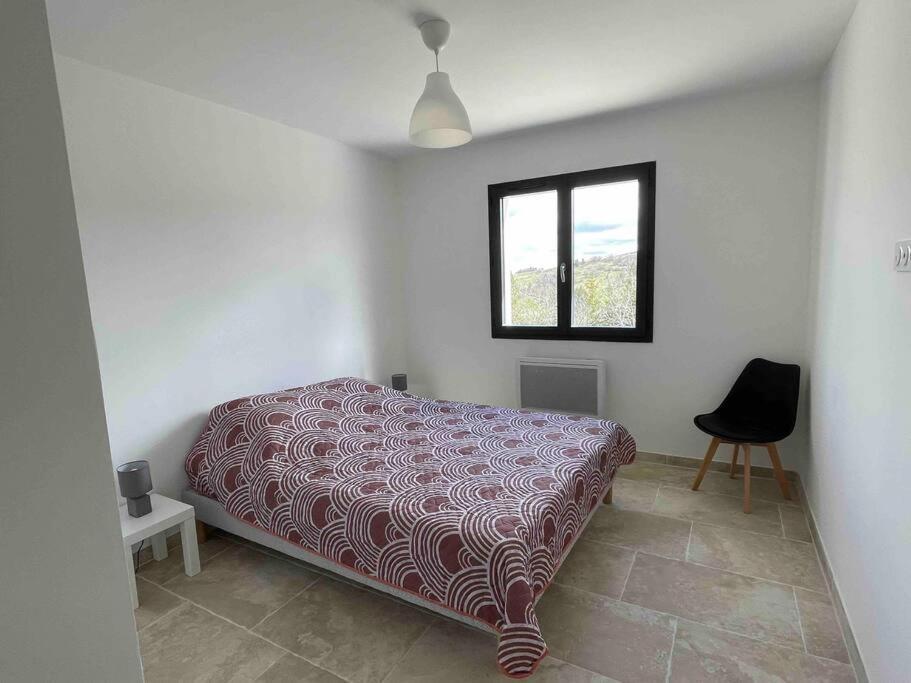 Villa 8Pers Au Calme Avec Superbe Vue Barbecue Wifi La Panouse  Luaran gambar